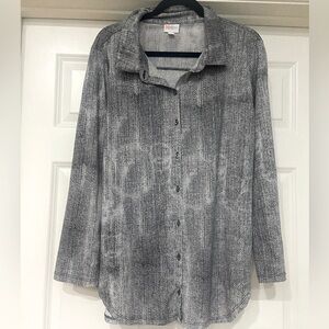 LuLaRoe button down shirt